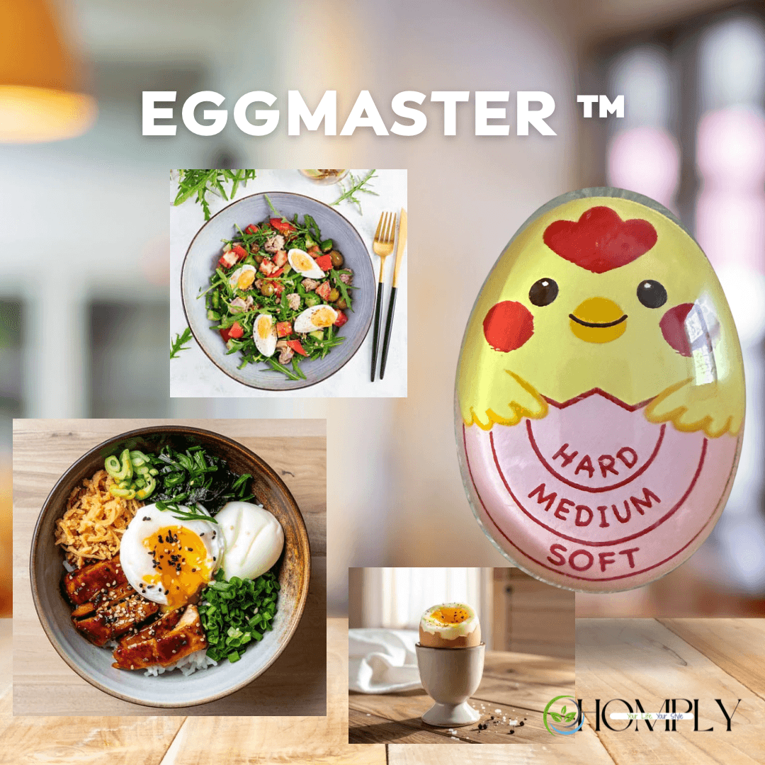 EGGMASTER ™ 
Termometr do gotowania jajek z czujnikiem koloru – zawsze idealnie ugotowane jajka!
