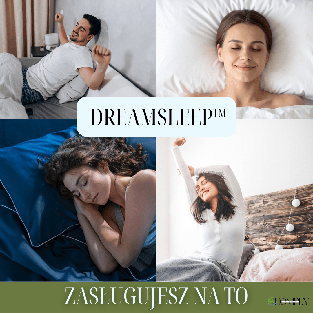 🌙 DreamSleep™ – Twoje naturalne wsparcie w walce z bezsennością i stresem😴