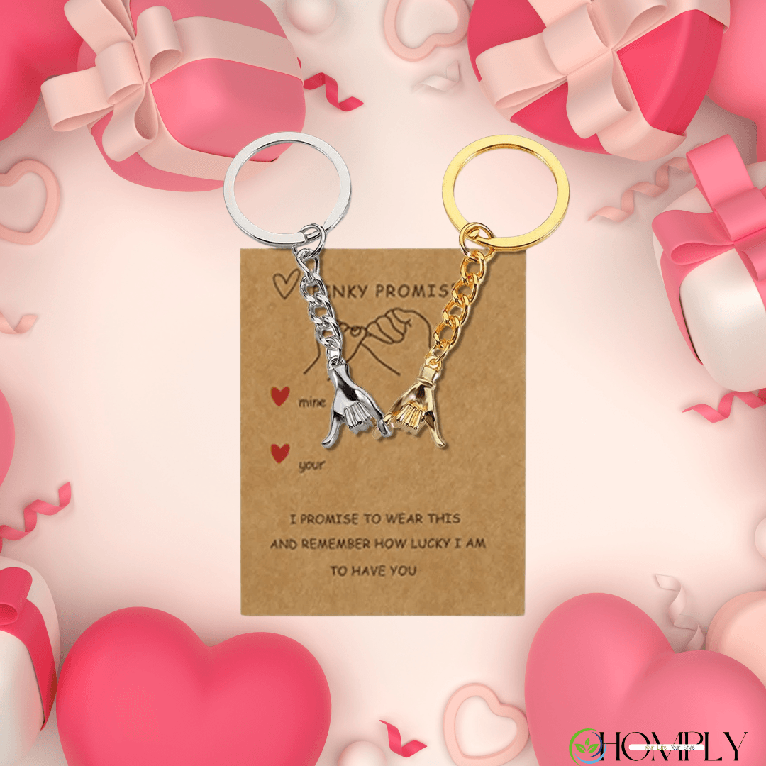 ForeverLink™ – Zestaw Breloków dla Bliskich, Partnera, Przyjaciela, Rodziny – Idealny Prezent na Walentynki❣️