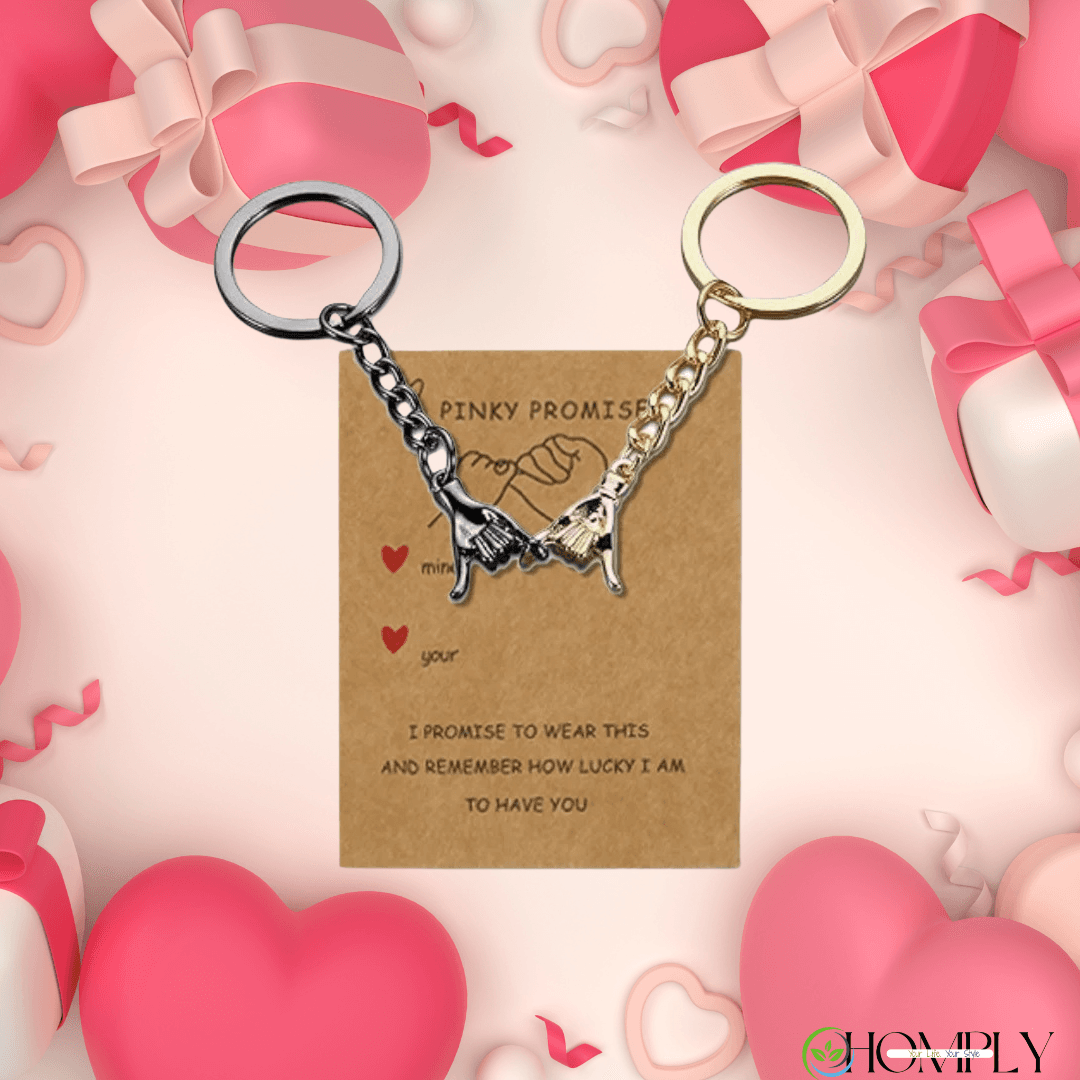 ForeverLink™ – Zestaw Breloków dla Bliskich, Partnera, Przyjaciela, Rodziny – Idealny Prezent na Walentynki❣️