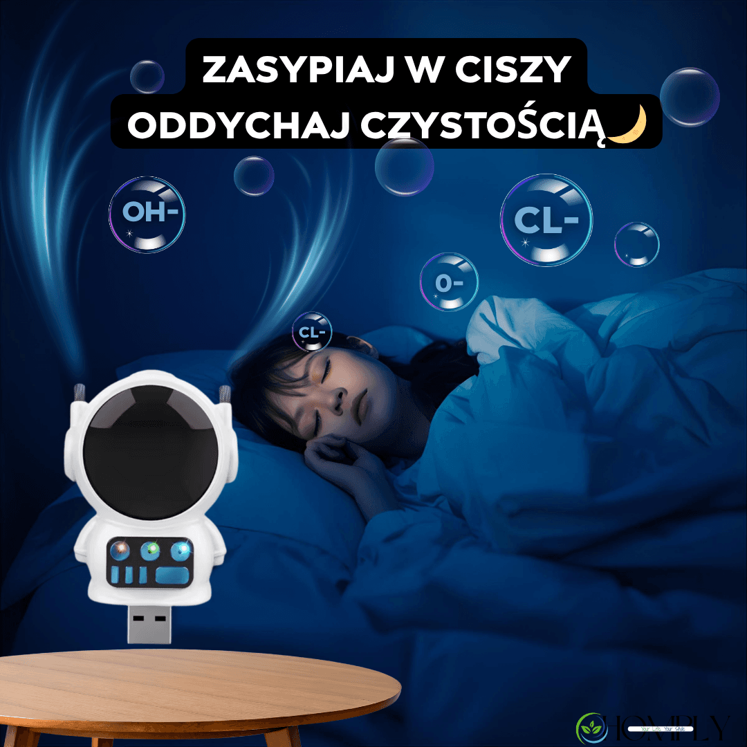 AstroCleanerUSB™-Mini Oczyszczacz Powietrza USB z Jonizacją