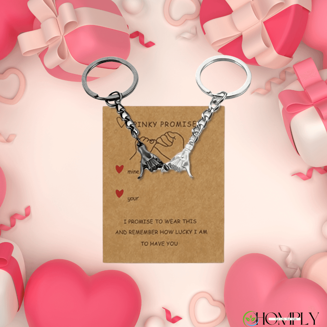 ForeverLink™ – Zestaw Breloków dla Bliskich, Partnera, Przyjaciela, Rodziny – Idealny Prezent na Walentynki❣️