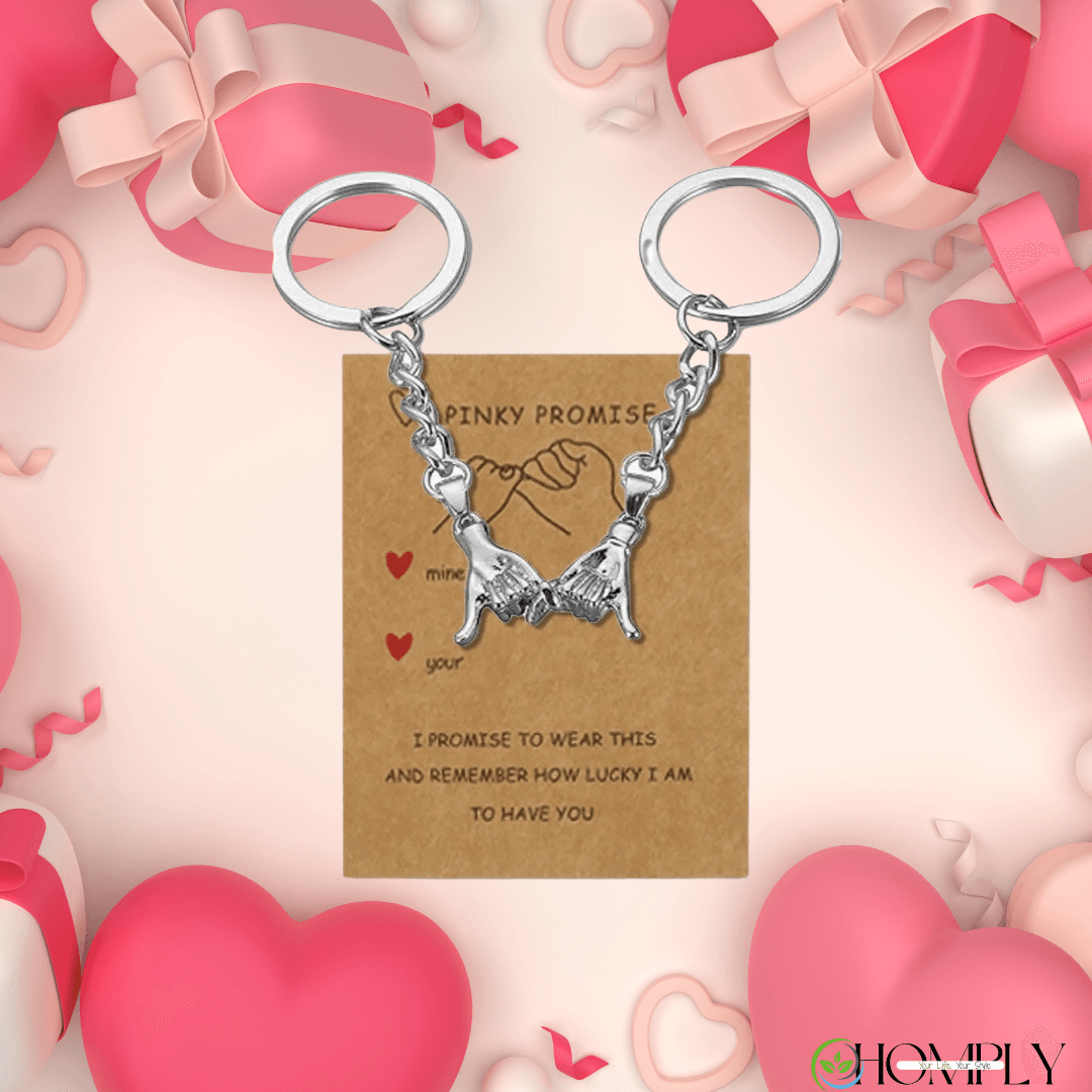 ForeverLink™ – Zestaw Breloków dla Bliskich, Partnera, Przyjaciela, Rodziny – Idealny Prezent na Walentynki❣️