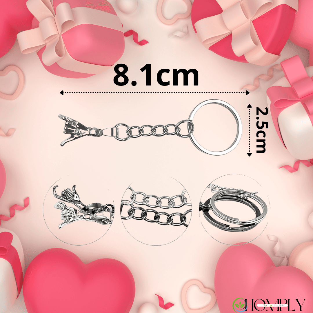 ForeverLink™ – Zestaw Breloków dla Bliskich, Partnera, Przyjaciela, Rodziny – Idealny Prezent na Walentynki❣️