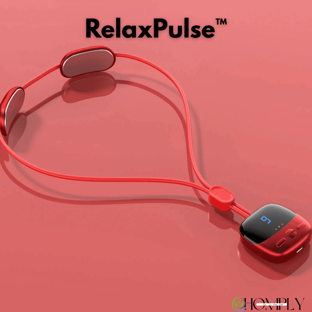 RelaxPulse™Ulga dla szyi w każdej chwili – Twój przenośny masażysta