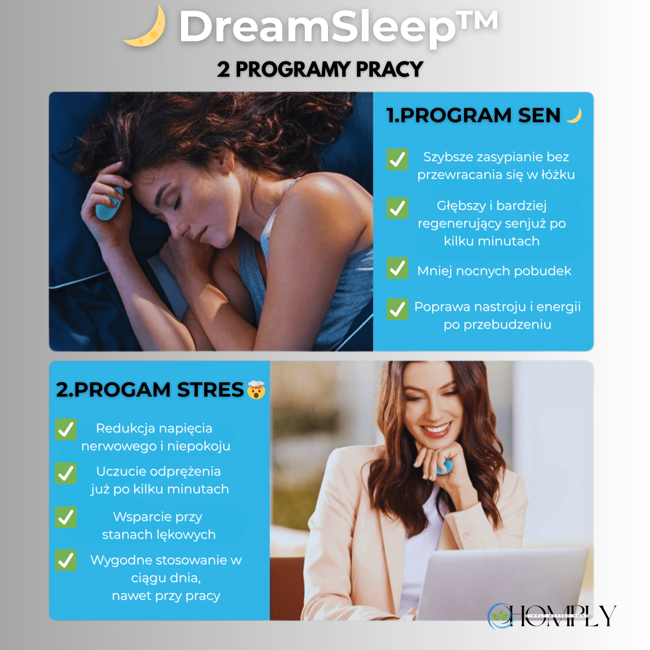 🌙 DreamSleep™ – Twoje naturalne wsparcie w walce z bezsennością i stresem😴