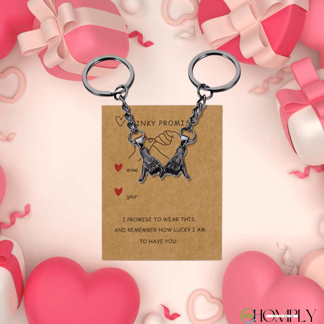 ForeverLink™ – Zestaw Breloków dla Bliskich, Partnera, Przyjaciela, Rodziny – Idealny Prezent na Walentynki❣️